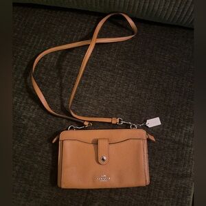 Coach Tan Crossbody Bag